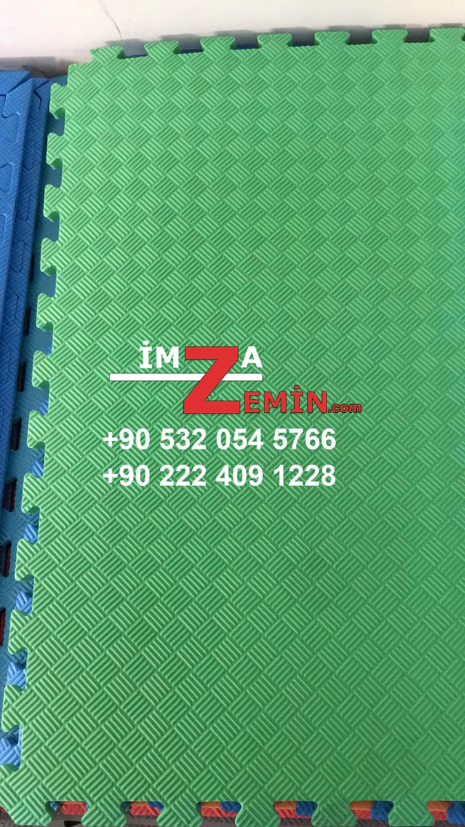 13mm Yeşil Tatami Minder 100x100cm