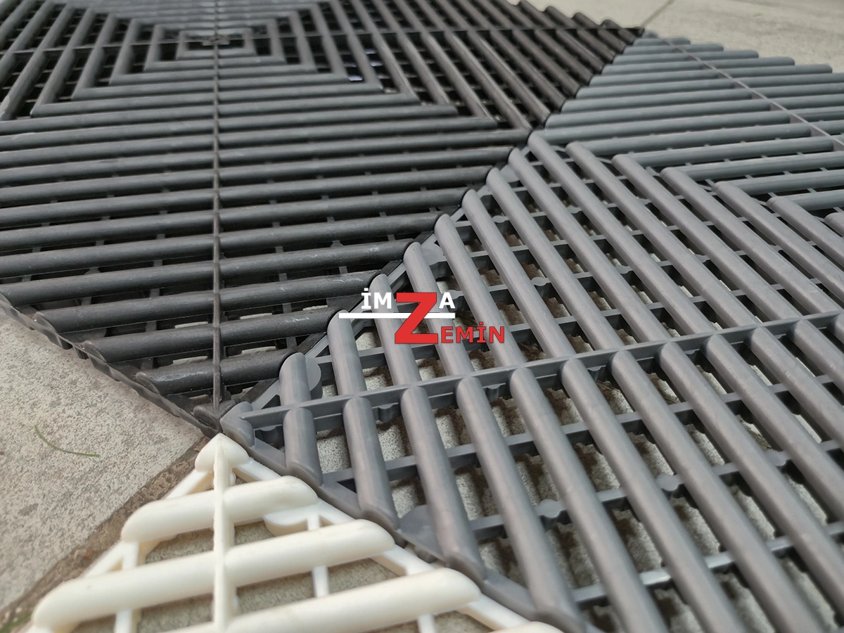 Gri Detailing Zemin Karo, Oto Yıkama Karo Zemin - Görsel 10