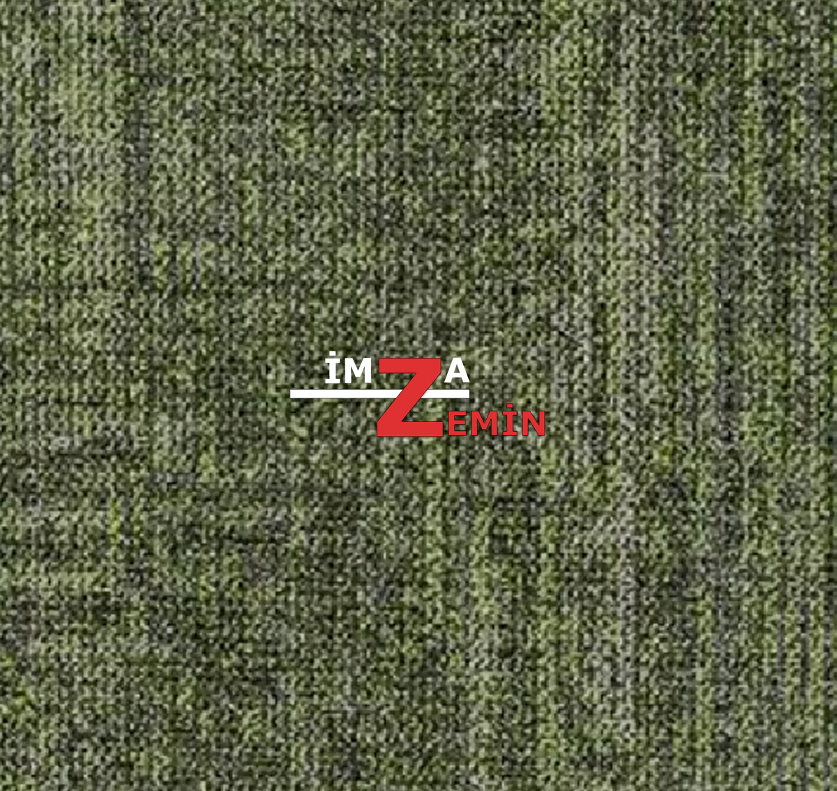 Yeşil ve Gri Karo Ofis Otel Halısı Brownie Karo Halı - Görsel 6