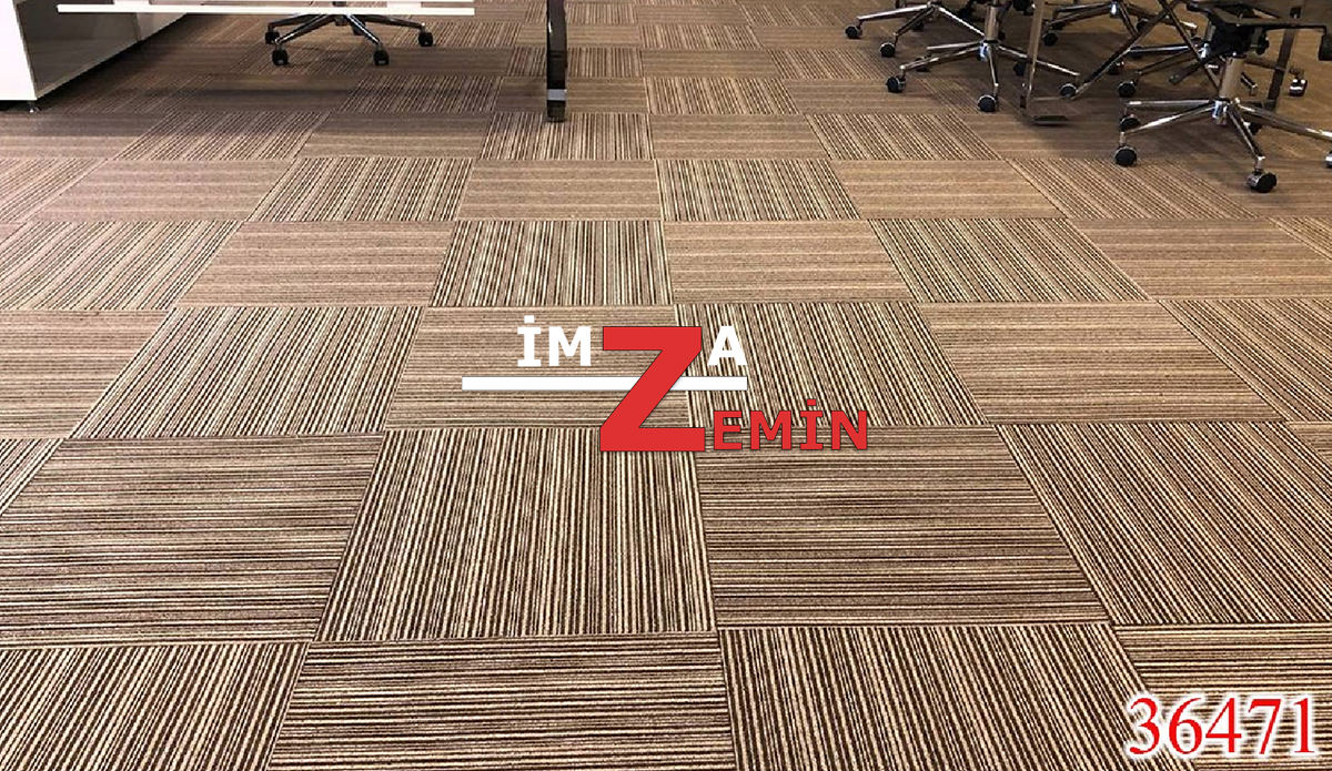 Tek Renk Karo Ofis Otel Halısı Siena Karo Halı