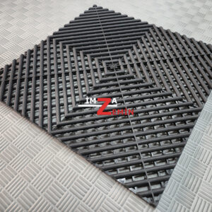 Siyah Detailing Zemin Karo, Oto Yıkama Karo Zemin