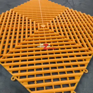 Turuncu Detailing Zemin Karo, Oto Yıkama Karo Zemin