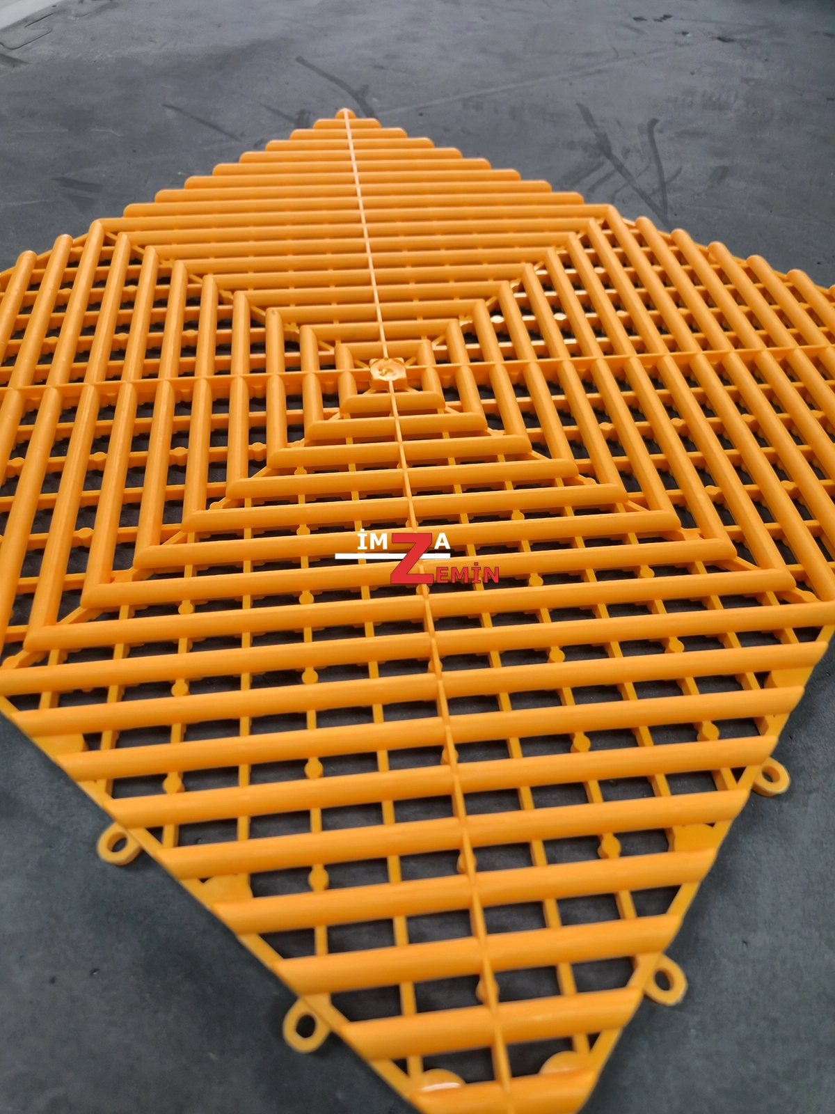 Turuncu Detailing Zemin Karo, Oto Yıkama Karo Zemin