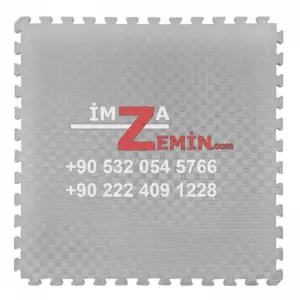 13mm Gri Tatami Minder 100x100cm Spor, Oyun Minderi